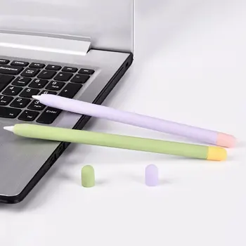 Armas Silikoon penaali Apple Pliiats 2 Case For iPad Tablet Touch Pen Pliiatsiga Cartoon Kaitsev Ümbris Kate