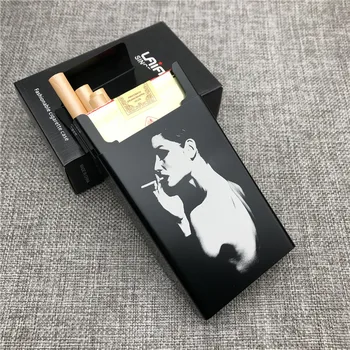 Customizd Somking Tüdruk Alumiiniumisulamist Portsigar Kastid Ultra Õhuke Sigaret Kasti Lasergraveerimine Diy Oma Pilt Kingitus