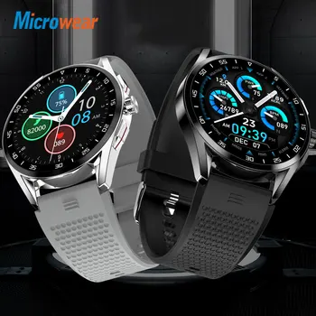 Microwear M3 Smart Watch Mehed BT Kõne Südame Löögisagedus, vererõhk Veekindel Fitness Smartwatch Jaoks Huawei Xiaomi Telefon