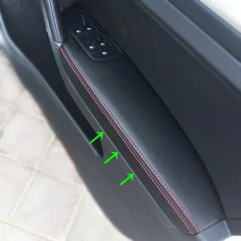 Näiteks VW Golf 7 2016 2017 2018 4tk Auto Ukse Taga Paneel Microfiber Nahast Kate Sisekujundus