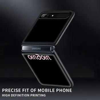 Venemaa Sõnad PC Case for Samsung Galaxy Z Klapp 5G Kõvast Plastikust Telefon Coque Kokkuklapitavad Jagamine Kest Galaxy ZFlip 6.7 Capa Kott