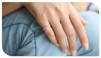 Uus Rist Ketid, Sõrmused Naistele Avatud Rõngad Brändi Naiste Ehted Ystävänpäivä Kingitus