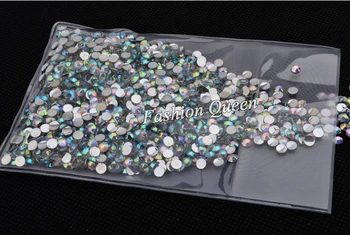 1000pcs/pakk 4mm Uus Saabuvad Glitter Akrüül Küünte Art AB Crystal Rhinestone Võlu DIY Ilu 3d Küünte Kaunistamiseks Vahendid