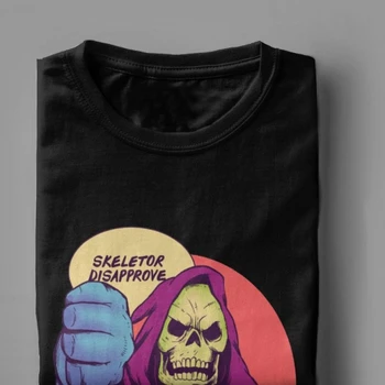 Ta-Inimene Ja Universumi Meeste T-Särgid Skeletor kiida heaks Vabaaja Tees T-Särk Puuvillane Camisas