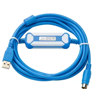 USB-QC30R2+ Programmi CableFor MELSEC Q-Seeria PLC Goldplated Isoleeritud Versioon