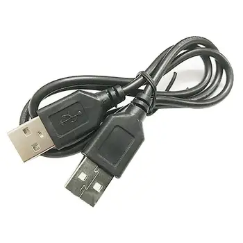 USB 2.0 Type A Male - > USB-A Mees Sycn Andmete Laadija Kaabel Juhe Pistiku 50cm I2O2