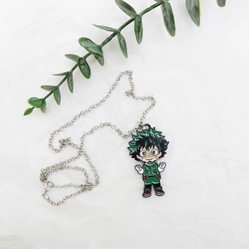 Anime Hunter X Hunter Necklace Cartoon Green Valley Hatsuhisa Figure Cosplay Pendant Necklace Choker Jewelry
