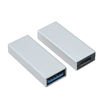 1tk TÜÜP C-USB 3.0 Koppel Naine, et Naine Adapter kullatud Super Kiirus USB3.0 Extender Ühendus Converter