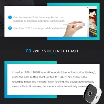 2019 Uus H9 Mini Kaamera Hd 1080P Ir Öö Versioon Hääl videosalvesti liikumistuvastus Nähtamatu Cam Dv Dvr Digitaalne Videokaamera