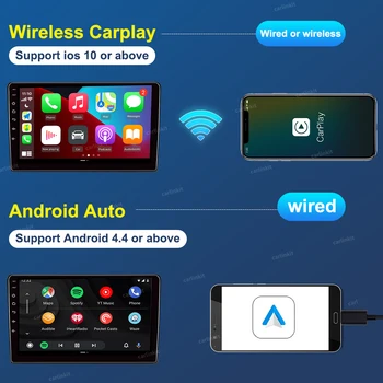 CarlinKit 2021 USB-Android Auto Wireless Apple Carplay Dongle Navigatsiooni-Mängija Smart Peegeldamine Airplay IOS14 Android Süsteem