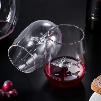Hai Veini Klaas Cup Euroopa Crystal Punane Vein Cup Pulmapidu Kingitus Kõrge Boros G5GB
