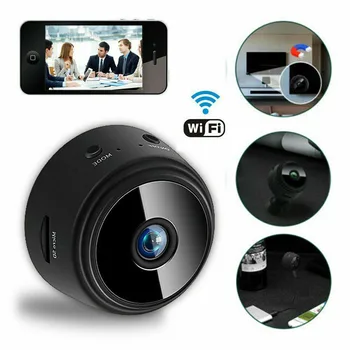 A9, wifi, kaamera, 1080P HD IP Mini Kaamera Traadita Diktofon Turvalisuse Remote Öise Nägemise Mobiil Avastamise valve kaamera