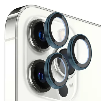 IPhone 12 Pro Max Ühe Metallik Kaamera Objektiiv Protector Tarvikud Ptotective Klaas iphone 12 Pro Max Objektiiv Filmi-Rõngas
