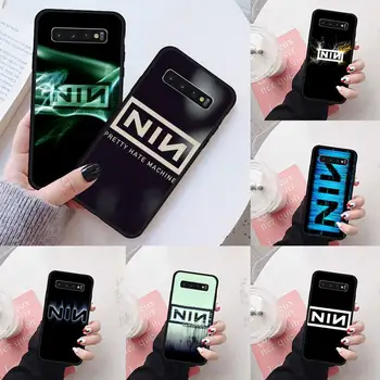 Nine Inch Nails NIN Telefoni Puhul Samsungi S6 S7 serv S8 S9 S10 e pluss A10 A50 A70 note8 J7 2017