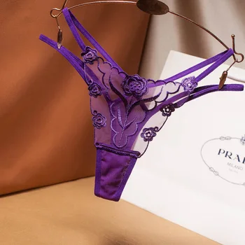 Sexy G-String Aluspüksid Pits Naiste Aluspesu Tõusis Läbipaistvad Aluspüksid Daamid 