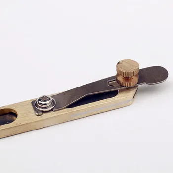 Nahk Käsitöö-Tööriistad DIY Lõikus Lõikur Nuga Vask Korrastamist Nuga, mille Tera Nahast lõikeriistaks Segast Riie splitter