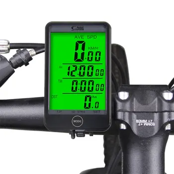 Jalgratta Spidomeeter Digitaalse Bike Arvuti Smart Tagasi Tuli Multifunktsionaalne Veekindel Suur Ekraan Sport Traadita