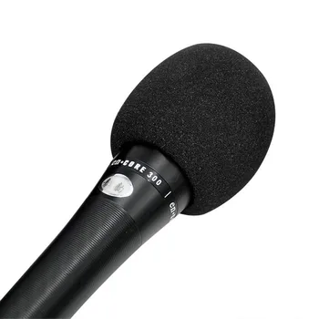 10 Tk Paks Pihuarvutite Etapp, Mikrofon, Esiklaasi Vaht Juhul Katta Karaoke Must Muusikariistad Staadiumis Täitmiseks