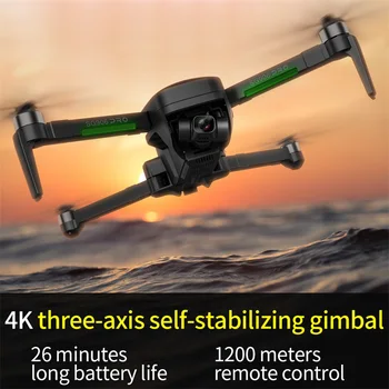 4K WIFI HD Dual lainurk Kaamera RC Undamine SG906PRO2 Kolm-telg Gimbal Harjadeta puldiga Helikopter Harjadeta Drones Kingitus