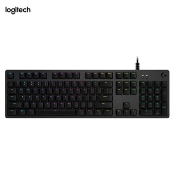 Logitech Klaviatuur G512 LIGHTSYNC 104 Võtmed Traadiga Backlight mehaaniline klaviatuur süsiniku täis funktsiooniklahvid pc gaming klaviatuuri
