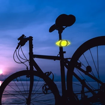 Vilkuvad Bike Backlights Laetav Juhtmeta Kaugjuhtimispult Jalgratta Tagumine Saba Kerge Jalgratta Ohutus Hoiatus Suunatuled Kerge