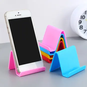 Laisk Universaalne Mobiiltelefoni Omanik Kaasaskantav Mini Candy Desktop Stand Visiitkaart Cell Phone Omanik Dropshipping
