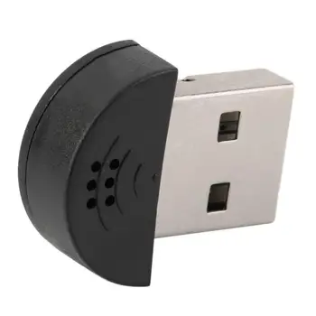 Super Mini-USB Kerge USB 2.0 Mikrofon MIC, Audio Adapter 100-16kHz ARVUTI Sülearvuti Laptopest