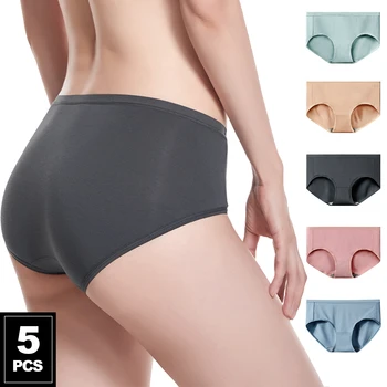 GentleBear Naiste Modal Underwear Aluspüksid Daamid Mugavuse Sukkpüksid Õmblusteta Naine Pehme Hingav Aluspüksid (Solid Color Venitada Püksikud