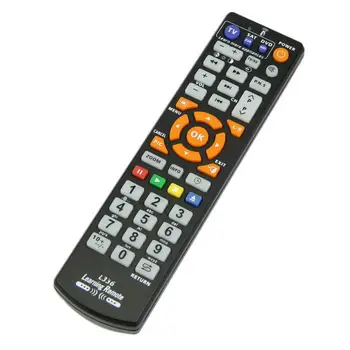 Universaalne L336 Smart Kaugjuhtimispult Kontroller Õppida Funktsioon TV-VCR CBL DVD-SAT-T VCD, CD HI-FI