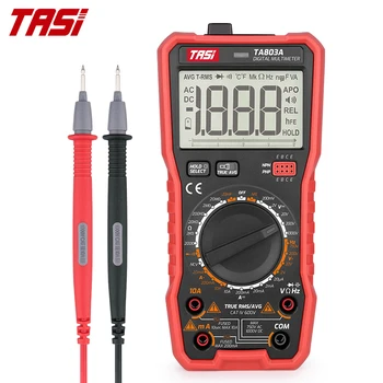 TASI TA803A/B Digitaalne Multimeeter Automaatse/Käsitsi Vahemikus Profesional Lud RMS AC DC alumine kütteväärtus Kõrge Täpne Smart Multimetro Voltag Tester