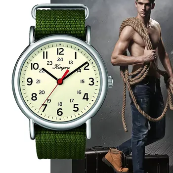 Väljas Sport Quartz Watch Meeste araabia Sõjaline Chrono Chronograph Käekellad Casual Veekindel мужские часы