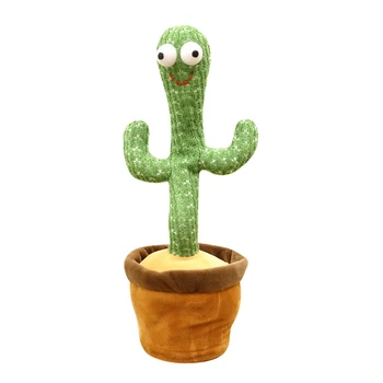 Cactus Mänguasi Naljakas 32cm Elektrilised Tantsu Taim, Kaktus -, Plüüš-Täistopitud Mänguasi Muusikaga Lapsed Lastele Kingitusi siseministeeriumi Teenetemärgi