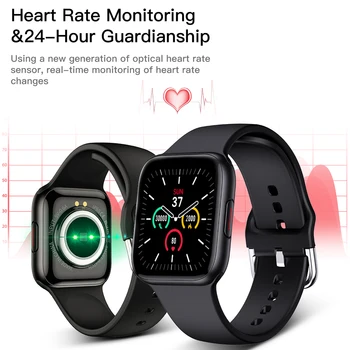 ESeed 2021 QY01 Smart Watch 1.54 tolli IP67, Veekindel Meeste käekellad 30 päeva Ooterežiimis Fitness Tracker Südame Löögisageduse smartwatch Naiste