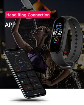 M5 Smart Bänd Mehed Naised M5 Smart Watch Südame Löögisagedus, vererõhk Une Jälgida Pedometer Bluetooth-Ühendus IOS ja Android