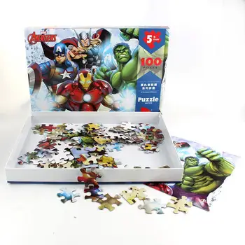 Disney Külmutatud Printsess Merineitsi Puzzle 100 Töö Pakendada Multifilm Miki Pusle Alguses Haridus-Montessori Mänguasjad, Laste