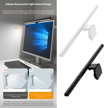 Screenbar Kerge laualamp Arvuti Sülearvuti USB LED laualamp Lugemise Reguleeritav LCD-Ekraani Valgus Baar