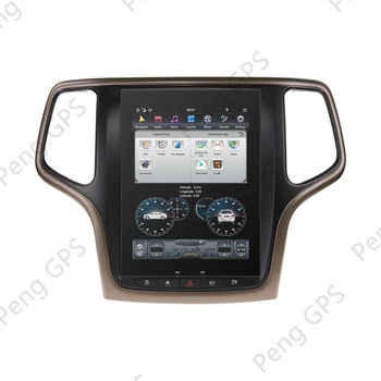 Tesla Auto Stereo Android Raadio Jeep Grand Cherokee-2018 DVD-Mängija, Puutetundlik ekraan, GPS Navigatsioon Carplay 4+128G Multimeedia