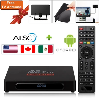 Smart Android Atsc-Tv Tuuner HD-Digital Converter Box Tv Antenni ja Media player Analoog-Digitaalse DTV Salvestamise MOUNTING Mängida tagasi