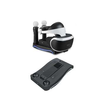 4 1 PS4 VR Presentatsioon Sony Playstation Move PS VR PSVR Peakomplekt laadimisjaama vitriin Docking Laadija LED