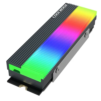 PC Arvuti vesijahutus Tarvikud CM-M7S Heatsink Radiaator Jahedamaks M. 2 2280 ARGB SSD soojushajutamise Pad