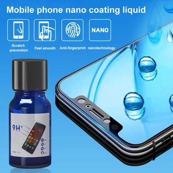 Nano Vedelik Screen Protector Film kriimustuskindel 9H Kõvadus IPhone Samsung Telefonid DJA99