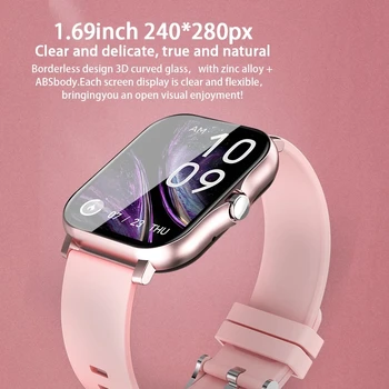2021 Uus Smart Watch Naised Mehed Bluetooth Kõne Fitness Tracker Laidies Smartwatch Südame Löögisagedus Puhkeolekus Jälgida Naine Mees Kellad+Kast