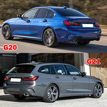 BMW 3 Seeria G20 G21 M Sport 2019 2020 Sedaan, Touring Muda Klapid, Klapi Splash Valvurid Porilauad Vormitud Määrdunud Poritiib