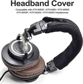 Kõrvaklappide Protector Kangast Peapael Audio-Technica M30 M40 M50 M50X M50S M40X Kõrvaklappide