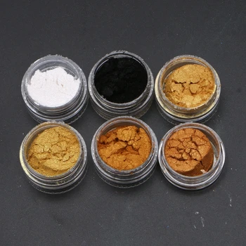 13MC 1 Sätestatud Kosmeetika Hinne pärlmutterläiget tekitavad Natural Mineral Mica Pulber Epoksüvaik Värvi Pärl Pigment DIY Ehted, Käsitöö Tegemine