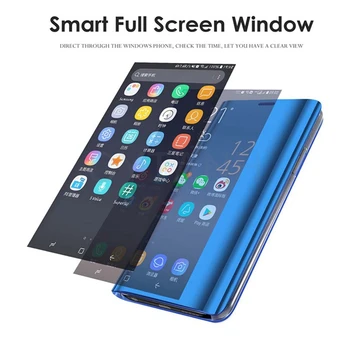 Kate Samung S 20 Fe Coque Capa Smart Mirror Flip Phone Case For Samsung Galaxy S20fe Gelaxi S20 Fänn Väljaanne Raamatust Seista Caso
