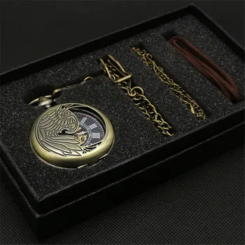 Vintage Mehaaniline Pocket Watch Set Luksuslik Ripats Kellad Meeste Ripats, Kell Kaelakee Keti kott Kott reloj de bolsillo