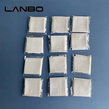 LANBO 10tk 145*175mm Individuaalne Pakendamine Hall Microfiber Prillid Lapiga Objektiiv Telefoni Ekraani Puhastamiseks Purgis