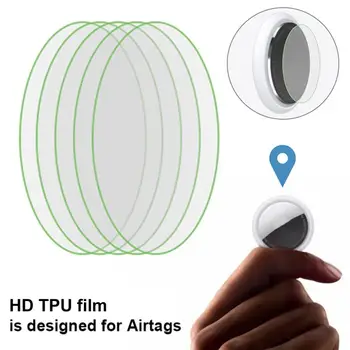 5/10 Tk Air Sildid Tracker TPÜ HD kaitsekile Apple Airtags Key Finder Lokaator Jälgimisseadmed Anti-scratch Protector Filme