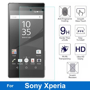 Karastatud Klaas Sony Xperia X Kompaktne Tulemuslikkuse XA Ultra Telefon kaitseklaas, Telefon Klaas Sony XA1 Pluss XA2 Ultra XA3